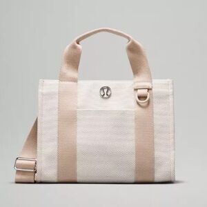 Lululemon - Beige/mohave Canvas Tote Bag